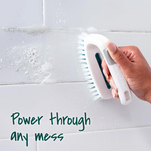 6 Count Scotch-Brite All Purpose Brush, For Tile Floors and Walls, Shower Doors, Tubs, Bathroom Fixtures, and More