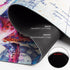 Large Gaming Mouse Pad, Grey Desk Mat for Desktop, Non-Slip Octopus Design, 31.5" x 15.7", Cool Computer Desk Pad