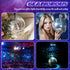 Meagoo 8" 6RPM 4 18 Disco Ball with Motor and Light, Hanging Mirror Ball and Batteries Powered Rotating Motor