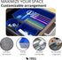 Teeo Felt Drawer Organizer, Desk Accessories for Office Organization, Kitchen Organizer, Jewelry Tray, Pack of 9 (Royal