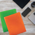 BAZIC 2 Pockets Poly Folder, Bubble Embossed Portfolio - Letter Size Plastic Folders Holder for Office Business