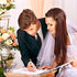 Zonon 72 Pieces 4 Inch Wedding Pencils with Eraser, Pre Sharpened Mini Hexagon 2 HB Short Pencils