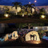 120V 12W 3000K 2 Pack TOVEENEN LED Outdoor Landscape Spotlight Waterproof Spot Lights for Yard House Garden Christmas