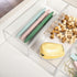 Martha Stewart Brody Desktop Storage Organizer, Stack and Slide Plastic Tray for Office, Kitchen, Vanity