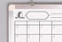 Whiteboard Monthly Wall Calendar Set | 24 x 18 inch Magnetic Dry Erase/Cork Board Planner with Accessories