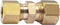 LTWFITTING Compression Reducing Union, 3/8-Inch OD x 5/16-Inch OD, Brass Fitting, Pack of 25