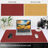 Office/Home.31.5"x 15.7" Bloss Red Leather Desk Mat Protector,Large Mouse Pad,Dual-Side Use Mouse Pads,Office Desks