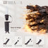 13FT 50 Clear Christmas Lights Outdoor, UL Approved Christmas Tree Lights with Brown Wire, Incandescent Mini Lights Plug in for Indoor Outdoor Tree Patio Garden Xmas Decor by YOUNGAR
