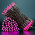 200 66 Commercial Set YULETIME Pink LED Christmas Lights, Feet Brown Wire UL Certified Grade Holiday String Light