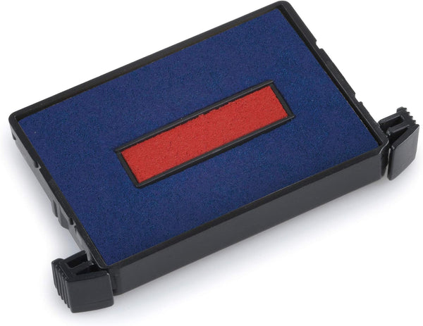 Trodat Replacement Ink Cartridge 6/4750, Pack of 3 in Color Blue-red