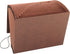 Smead TUFF Expanding File, 21 Pockets, Alphabetic (A-Z), Flap and Cord Closure, Letter Size, Redrope (70318)