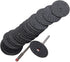 Fiberglass Reinforced Cut-off Wheels Discs Kit 1 1/4 inch Diameter 25 Pieces + 2 Mandrel for Dremel Tool 426 426b