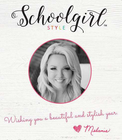 Schoolgirl Style Rustic Welcome Bulletin Board Set—Farmhouse Welcome Sign Letters, 11 pc Industrial Chic Decor