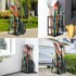 YueTong Garden Tool Organizer Heavy Duty, Yard Tool Tower Rack for Long Handle Tools, All Metal