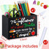 Resurhang Teacher Appreciation Gift Wood Teacher Pencil Holder with White Crayon Desk Stationery Organizer Desktop Pen