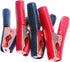 NOYITO Alligator Clips, 2 Black 2 Red Metal Spring Durable 50A 75A 100A for Battery Electric Test