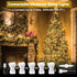 200 66FT 13 Connectable LED String Lights Indoor Outdoor with Timer, Modes Warm White Christmas Lights Waterproof