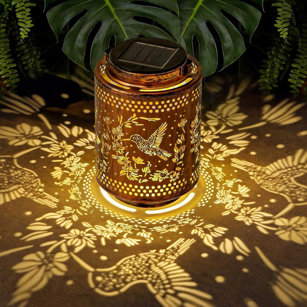 Hummingbird Solar Lanterns, Birthday Gifts for Women Mom Grandma, Outdoor Waterproof Hanging