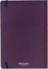 Fabriano Ecoqua Plus Fabric-Bound Notebook, A5, 5.8" x 8.3", Dotted, Wine