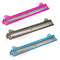 Officemate Ring Binder Punch, 3 Sheet Capacity, Assorted Colors - Pink/Teal/Smoke (90112)
