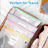 Sooez 20 Pack Mesh Zipper Pouch Bags, A4 Letter Size, Waterproof Zipper Bags for Classroom Organization and Document