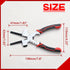 SPEEDWOX MIG Welding Pliers, 7 In 1 Multi-Function Tools with Measurement Holes for Scraping and Gripping