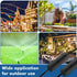 Restmo 2 Pack Compact Outdoor Extension Cord Cover, IP44 Waterproof Box for Outdoor Plugs and Electrical Connections