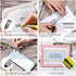Zhanmai 16 Pieces 6 in 1 Multi Tool Gift Pen with Ruler, Level Gauge, Ballpoint Pen and Refills (Black, Silver)