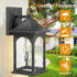 12.8 Inch E26 Porch Lights Outdoor Wall Light Fixtures Waterproof Aluminum, Outdoor Carriage Lights Exterior Wall
