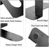 Spillbox Set Metal Non Slip Bookends Book Shelves | Shelf | Study Table | Home Decor | Holders | Case | Bracket Heavy