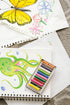 Prang Pastello Paper Chalk, Assorted Colors, Square, 12 Count