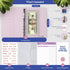 SOUL MAMA Budget Binder with Cash Envelopes, Pink Money Organizer for Budgeting, Money Saving Binder