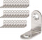 30-Pack, WEBI Heavy Duty Stainless Steel Corner Braces, 1.2" L Shaped Right