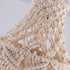 Boho Plug in Pendant Light Macrame Lamp Shade, Hanging Lamp with Plug in Cord,On/Off Switch,Bohemian Hanging Light