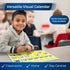 Kids Calendar Visual Schedule for Autism, Premium Durable Plastic, Special Education Classroom Must Have