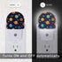 AOWULA 0.5W 0.5W Space Planets Night Light,Solar System Night Lights Plug into Wall, Dusk to Dawn Sensor LED Lamp