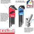 Eklind 13222 Ball-Hex L-Key Allen Wrench Combo, 22-Piece Set
