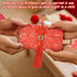 Silk Red Envelope 6PCS New Year Red Envelopes, Chinese Red Pocket for Spring Festival Wedding, New Year Birthday (3