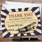 The Card Zoo Vintage Air Force Aeroplane Party Thank You Cards