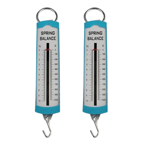 P11104 Pack of 2 - Hanging Spring Scale (0-1000g, 10N)