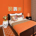 Abyssaly Orange Peel and Stick Wallpaper - Removable Self-Adhesive, 15.7" X 118", Embossed Silk Textured