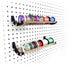 PEGGY Pegboard Tape and Ribbon Organizer, Accessory Hook and Dowel Storage for Crafts and Hobby, 12in Kit