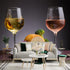 lnzCzhyre Custom Size Wall Sticker Mural Gourmet Meal with Wine and Broccoli for