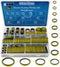 12 Sizes 378 Pcs Bonded Sealing Washer Kit, Automotive Self-Centered AC Seal Metal Rubber Gasket Assortment