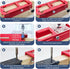 deceptia 2.5" 5" 1/4" 5/8" Door Hinge Jig, Aluminum Alloy Door Hinge Router Jig with Scale, Adjustable Mortise Template