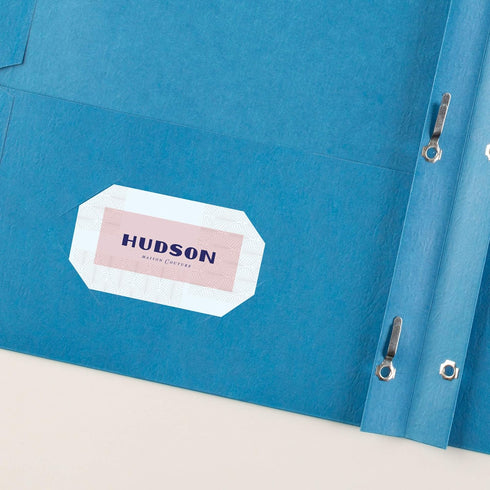 Avery 25 Blue Two Pocket Folders with 3 Prong Fasteners, Holds 70 Sheets (47976)