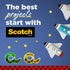 Scotch Magic Tape - Invisible Office Supplies for Home and Back to School, 12 Rolls