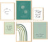EXCOOL CLUB Therapy Office Decor, Mental Health Posters for High School - 12x16 Psychology Wall Art, Counselor Supplies