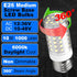 12 Volt 24V Low Voltage E26 Medium Screw Base LED Bulbs 6000K Daylight White, 10W Equivalent, 3 Pack