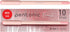 Pentonic Ballpoint Pens, 10 Count, Frosted Pale Pink Barrel with Red Ink, 0.7 mm Fine Point